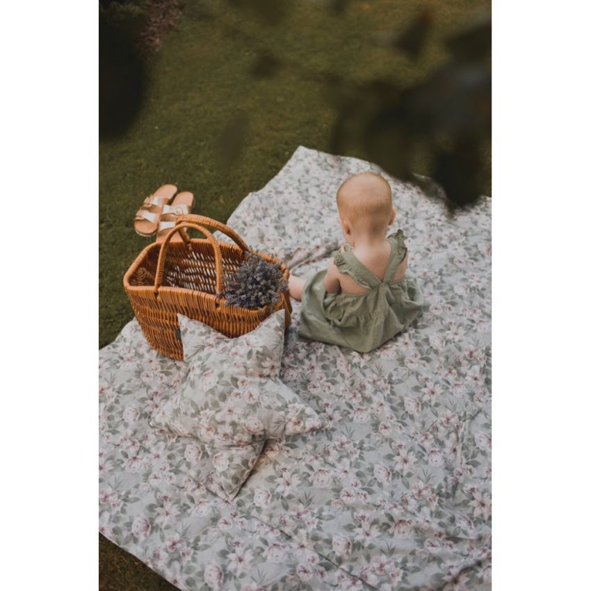Makaszka - Picknickdecke Vintage Flowers