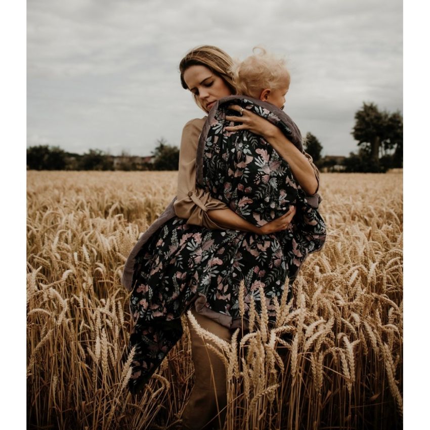 Makaszka - Samtdecke Secret Garden 100x150cm