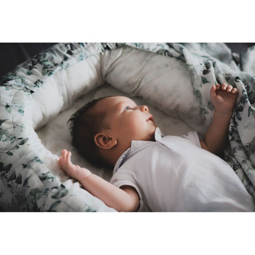 Makaszka - Babynest Sage Green