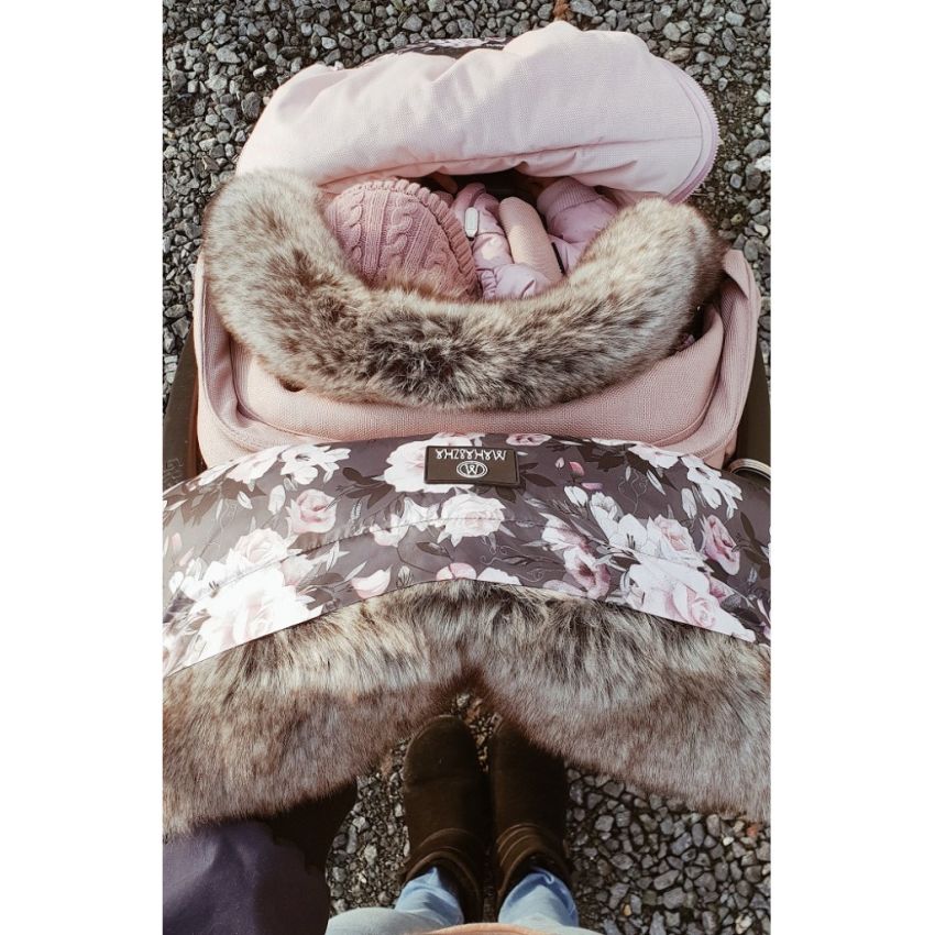 Makaszka - Schiebemuff Night Flowers