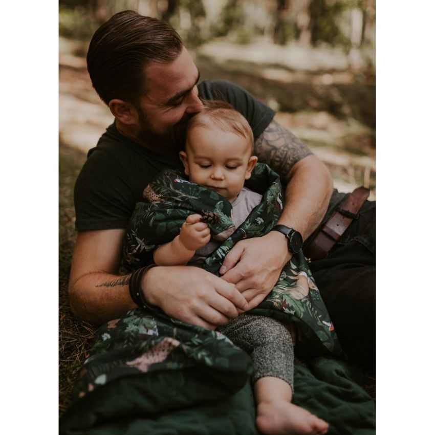 Makaszka - Samtdecke Woodland 100x150cm