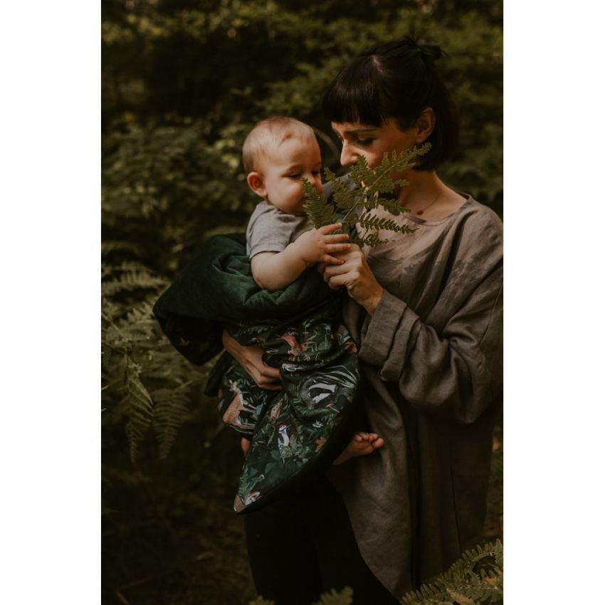 Makaszka - Samtdecke Woodland 100x150cm