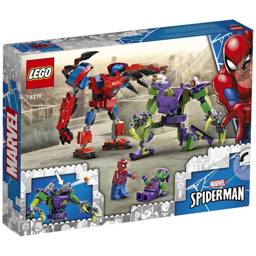 LEGO® Marvel Spider-Man 76219 - Spider-Mans und Green Goblins Mech-Duell