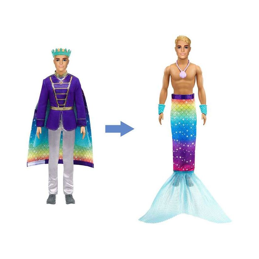 Mattel - Barbie Dreamtopia 2-in-1 Prinz & Meermann