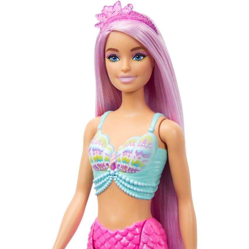 Mattel - Barbie Dreamtopia New Long Hair Fantasy Meerjungfrau