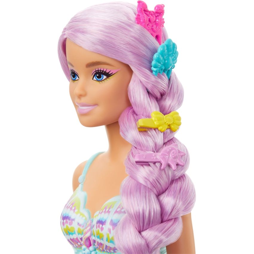 Mattel - Barbie Dreamtopia New Long Hair Fantasy Meerjungfrau
