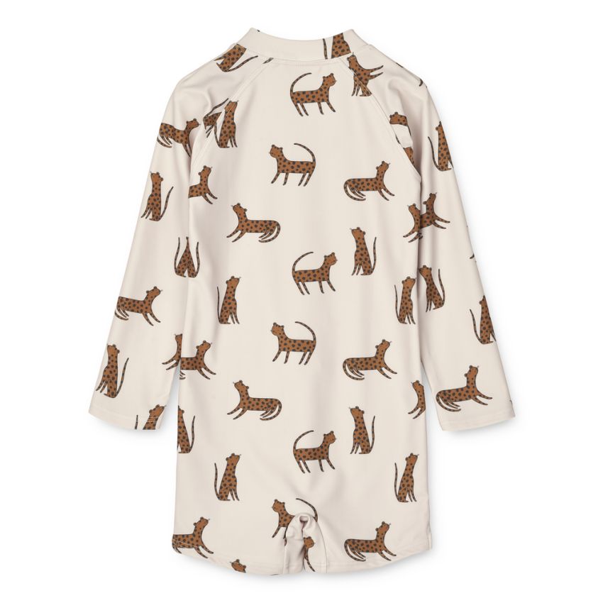 LIEWOOD - Max UV Schwimmanzug Leopard Sandy