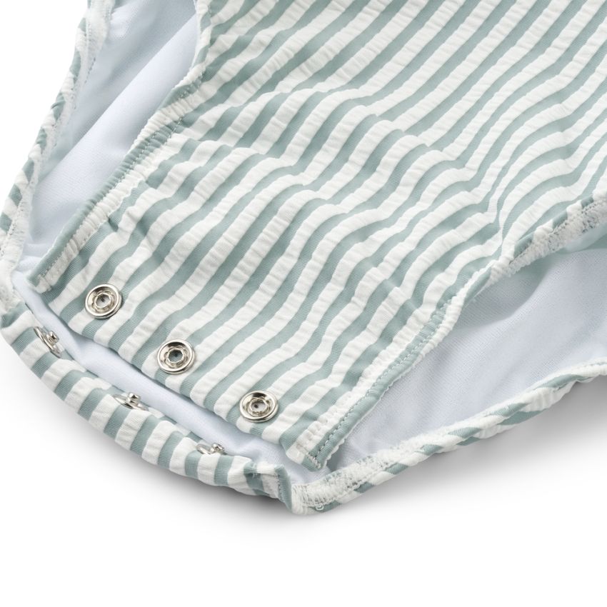 LIEWOOD - Maxime Baby UV Badeanzug Streifen Sea Blue