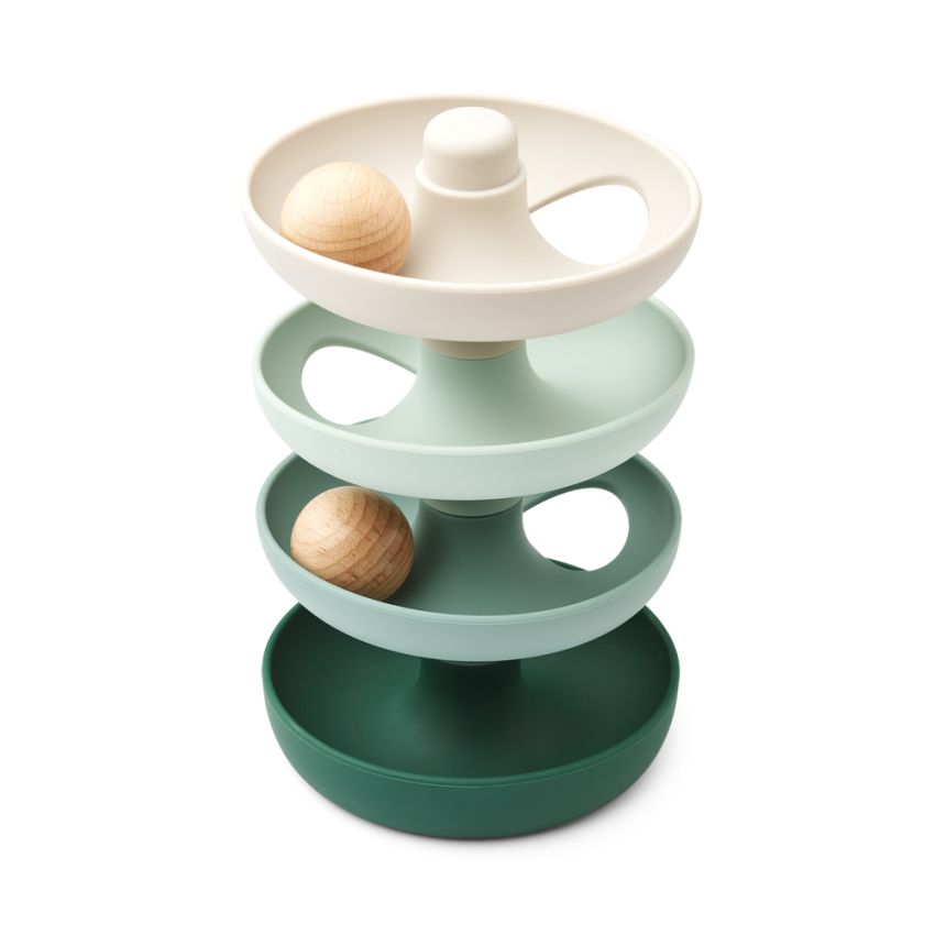 LIEWOOD - Maya Stapelturm Murmelbahn Peppermint