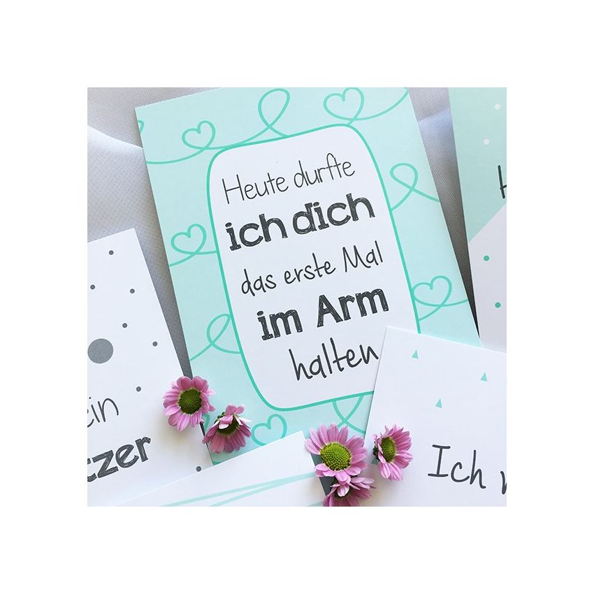 mintkind - Meilensteinkarten- Set 