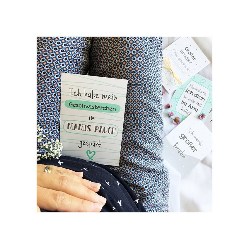 mintkind - Meilensteinkarten- Set 