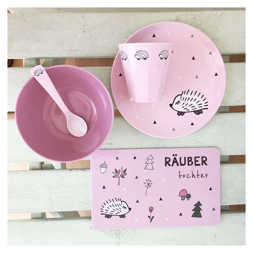 mintkind - Geschirrset Igel