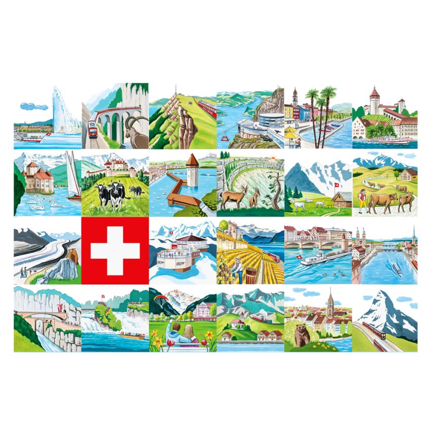 Atelier Fischer Switzerland - Holz Memo Switzerland gross