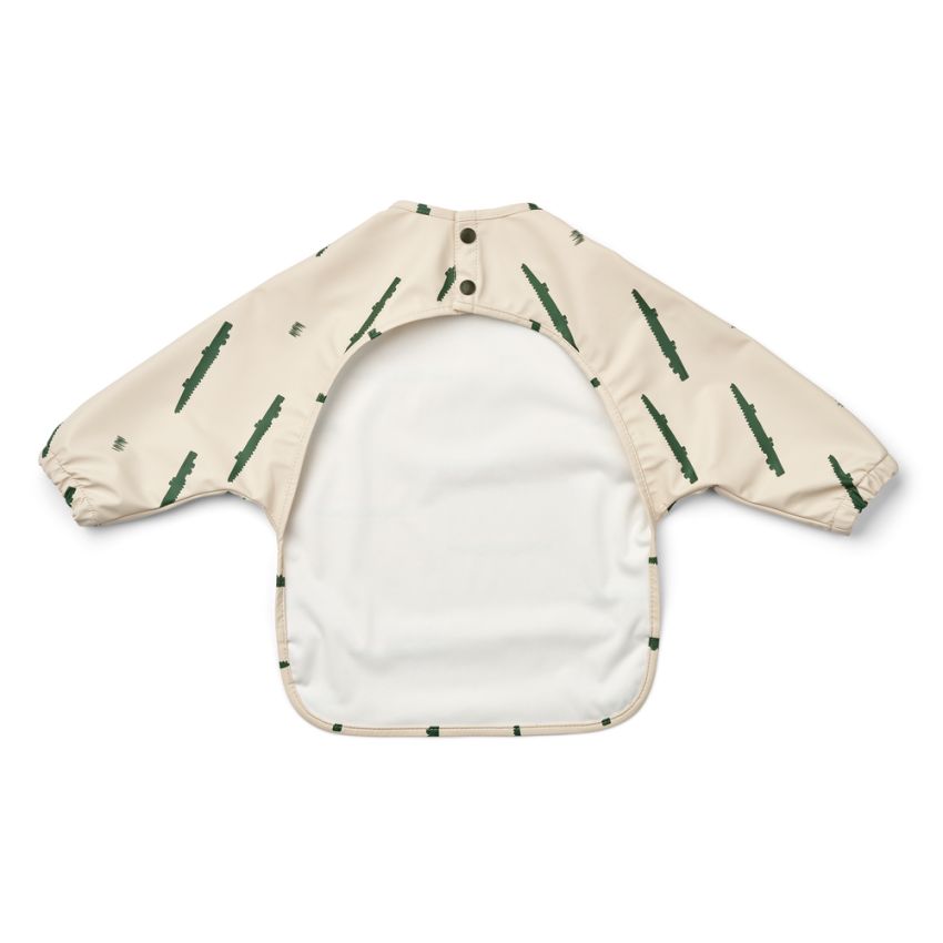 LIEWOOD - Merle Lätzchen Langarm Carlos Krokodil