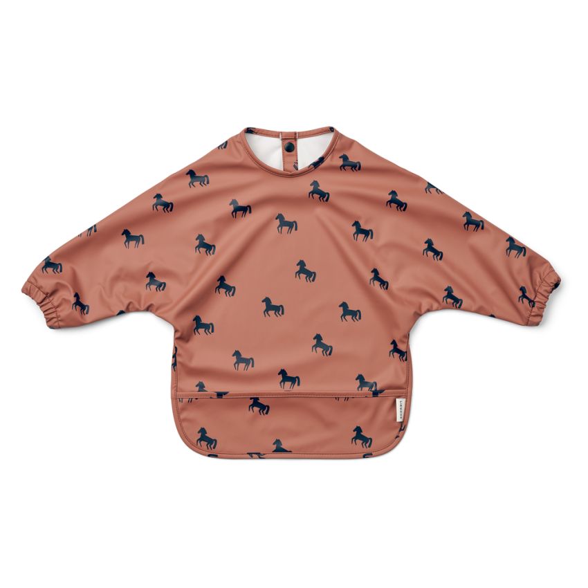 LIEWOOD - Merle Lätzchen Langarm Horses Dark