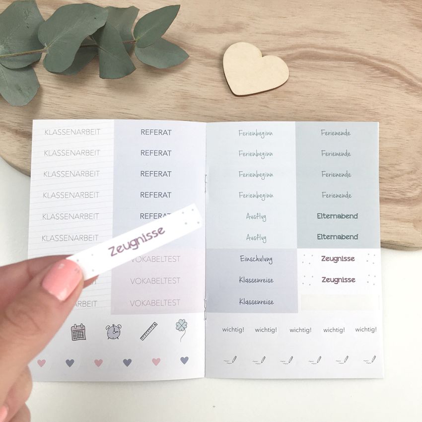 mintkind - Miniplaner Schulkind