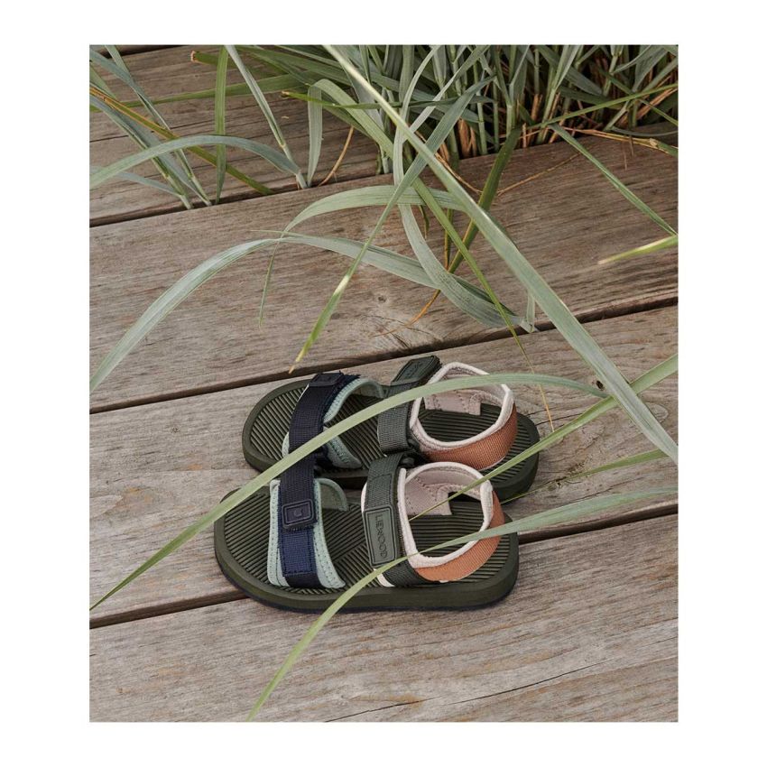 LIEWOOD - Monty Sandale extraleicht Hunter Green Mix