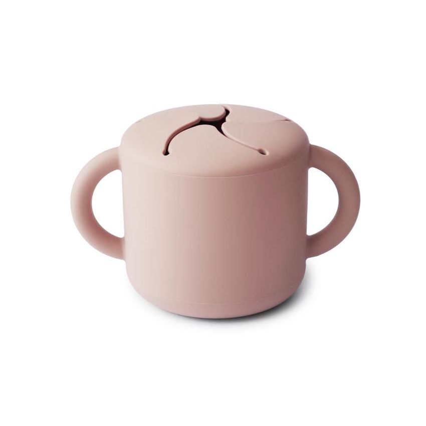 Mushie - Snackbecher Blush