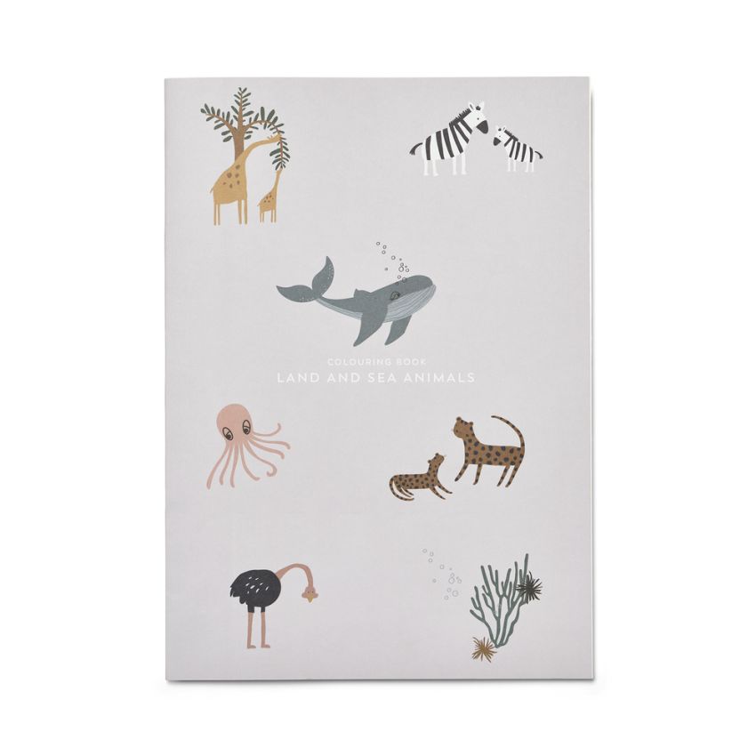LIEWOOD - Papier Collection: Malbuch Tiere