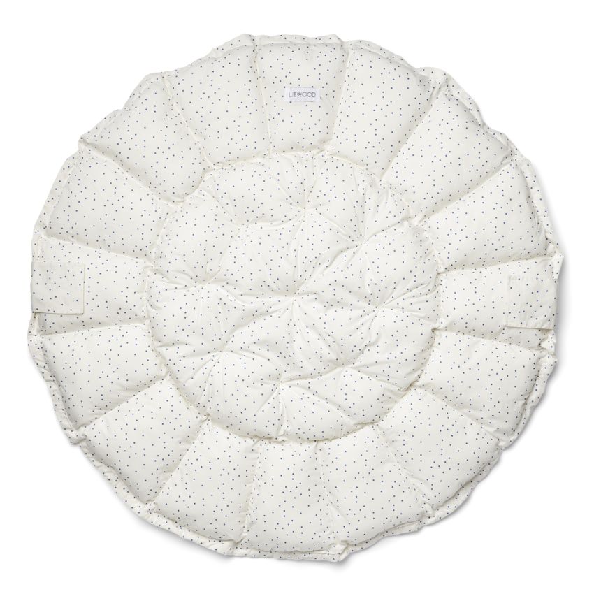 LIEWOOD - Ola 2 in 1 Babynest Playmat Classic Punkte Cream