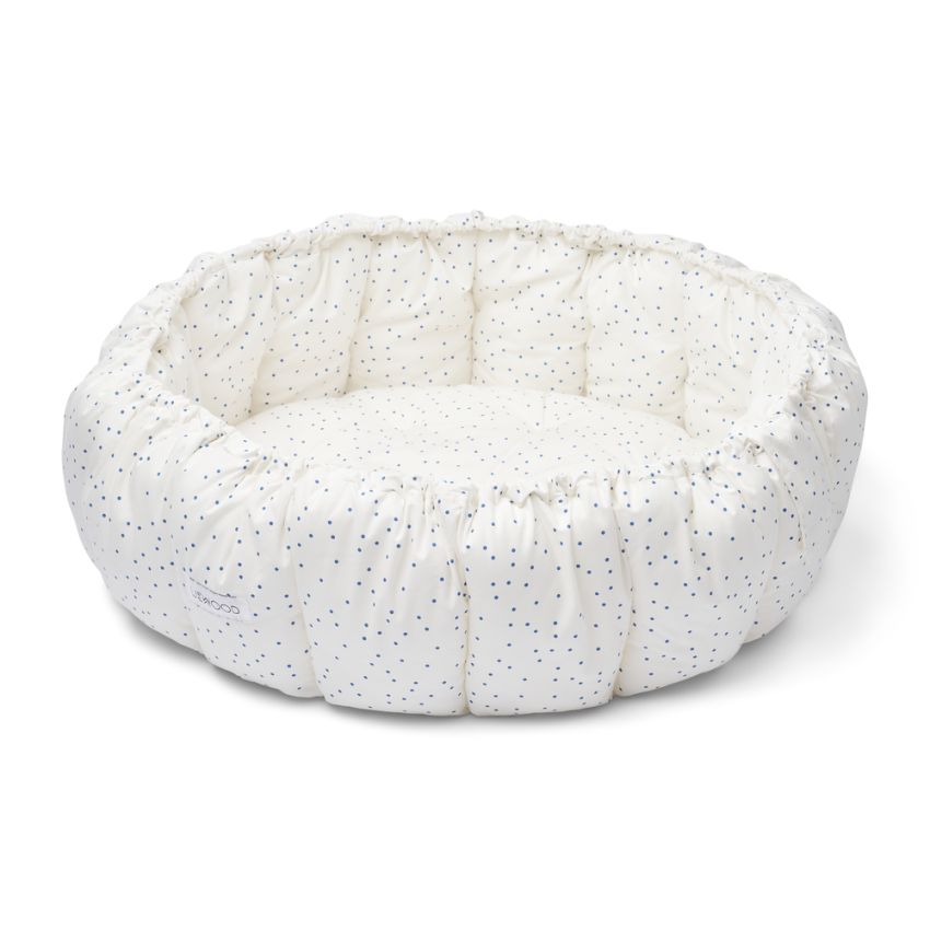 LIEWOOD - Ola 2 in 1 Babynest Playmat Classic Punkte Cream