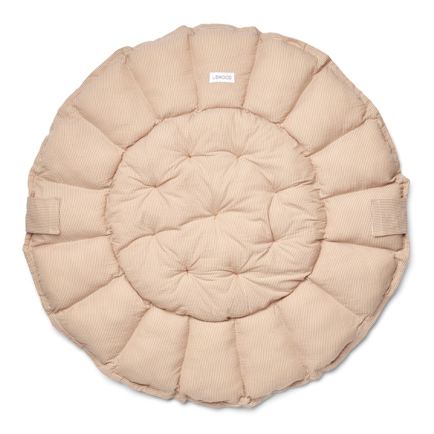 LIEWOOD - Ola 2 in 1 Babynest Playmat Streifen Tuscany Rose