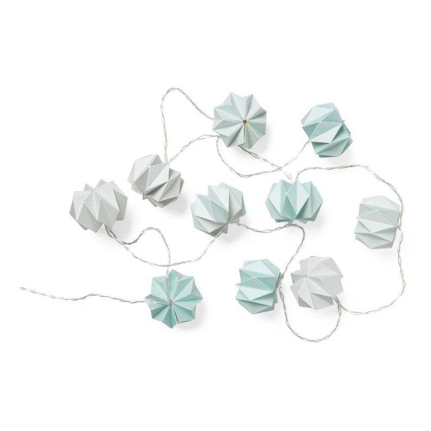 Cam Cam Copenhagen Origami LED Lichterkette Mix Blue