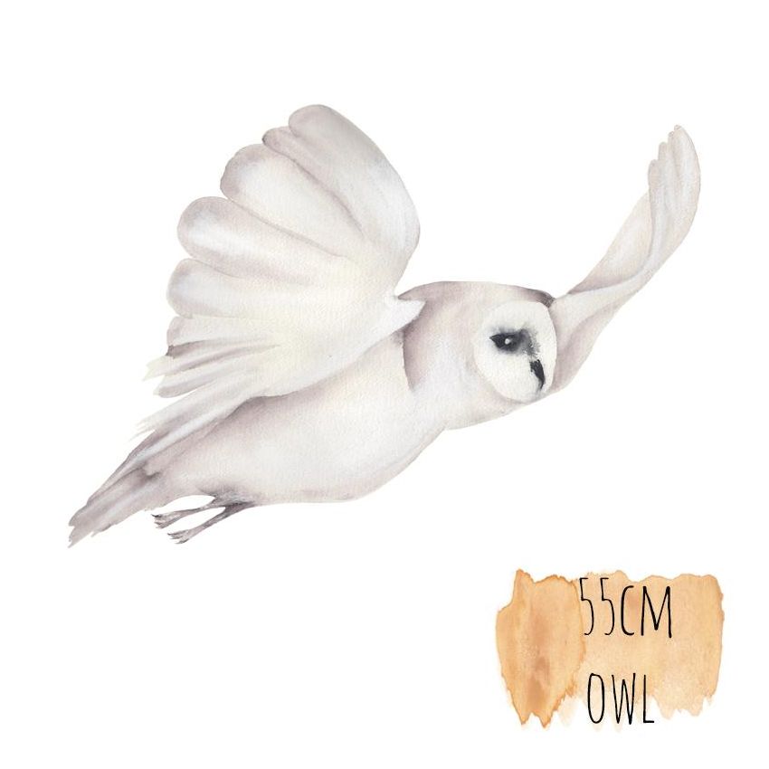 Little Rae Prints - Wandsticker Eule