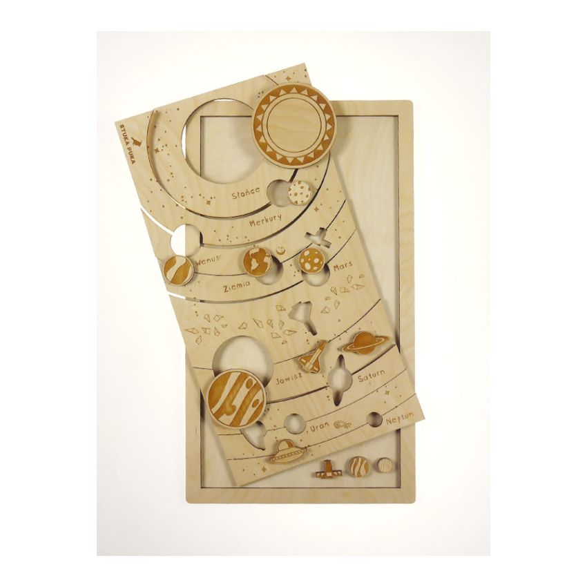 Stuka Puka - Holz Puzzle Unser Sonnensystem (deutsch)