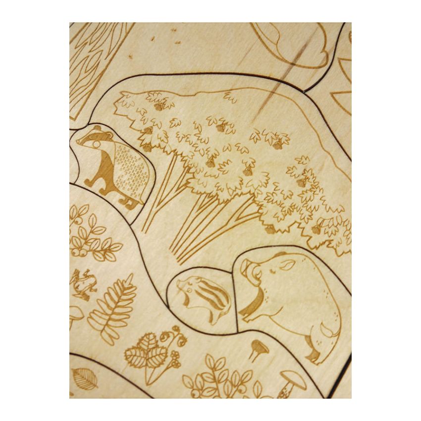 Stuka Puka - Holz Puzzle Storchenwelt (deutsch)