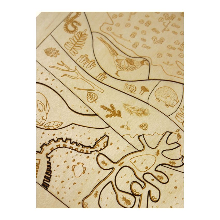 Stuka Puka - Holz Puzzle Storchenwelt (deutsch)