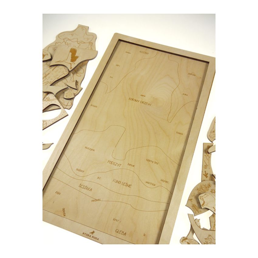 Stuka Puka - Holz Puzzle Storchenwelt (deutsch)