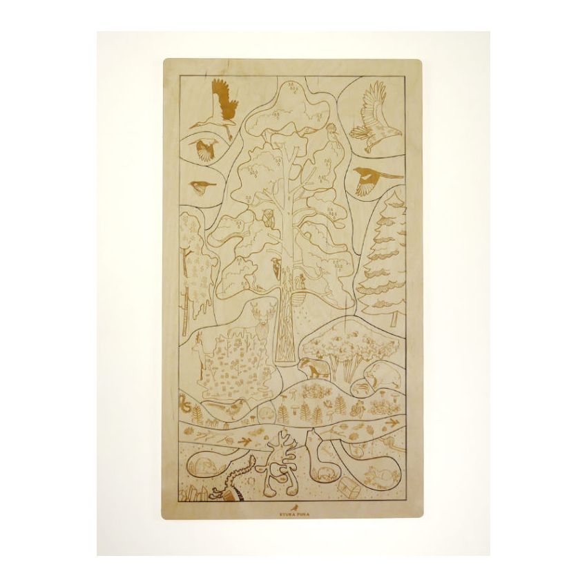 Stuka Puka - Holz Puzzle Storchenwelt (deutsch)