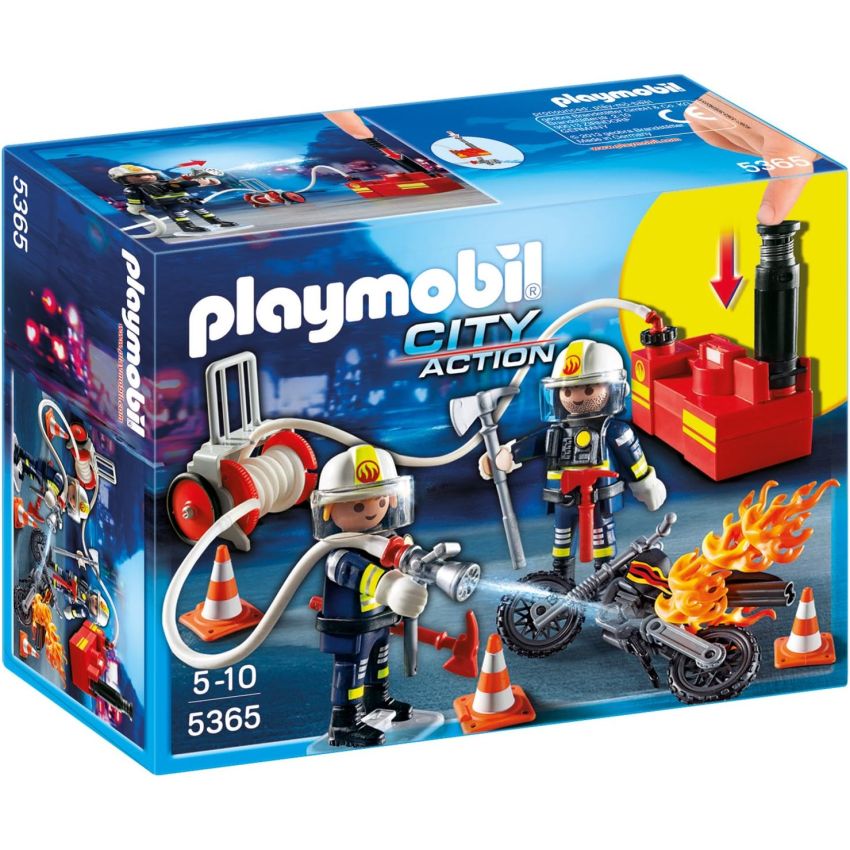 PLAYMOBIL® 5365 - Feuerwehrmänner mit Löschpumpe
