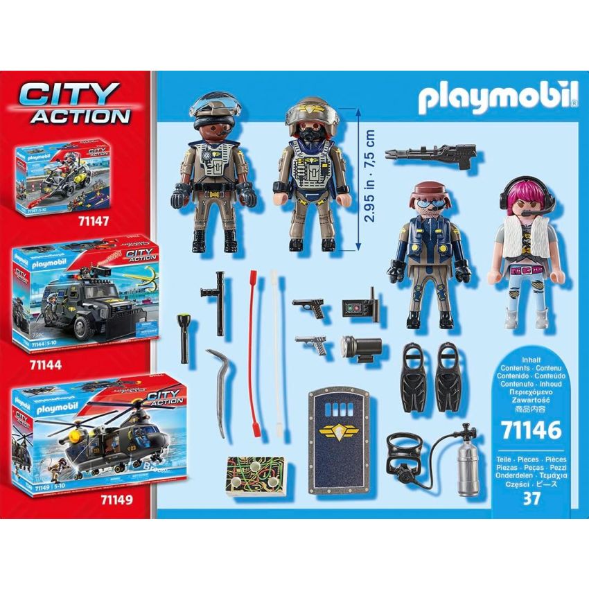 PLAYMOBIL® 71146 - SWAT Figuren Set