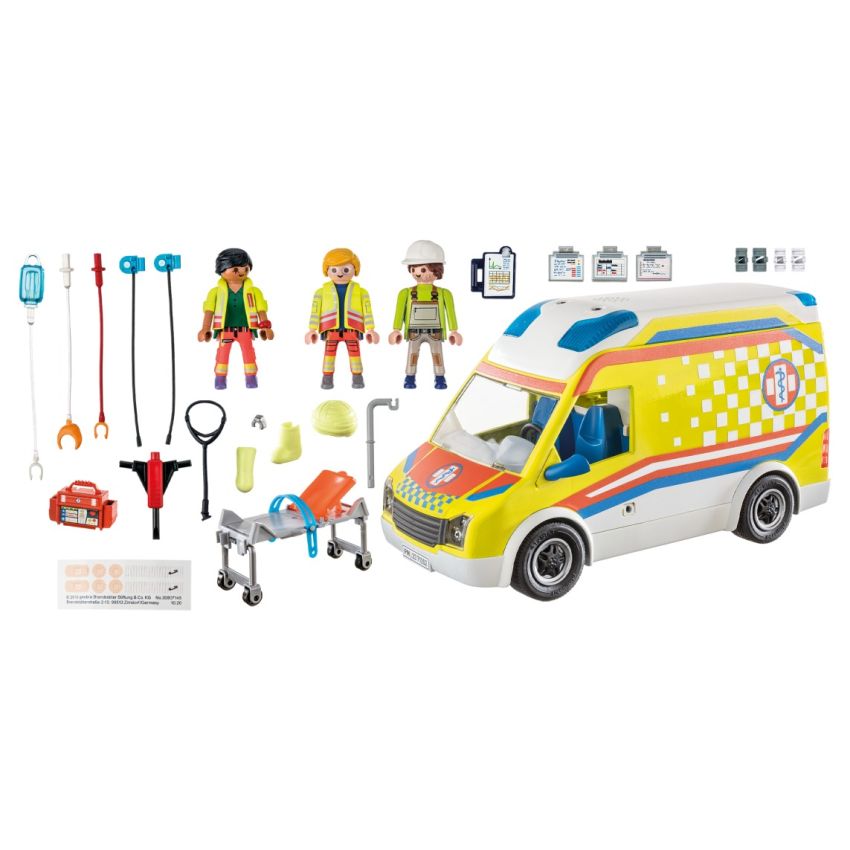 PLAYMOBIL® 71202 - Rettungswagen mit Licht und Sound