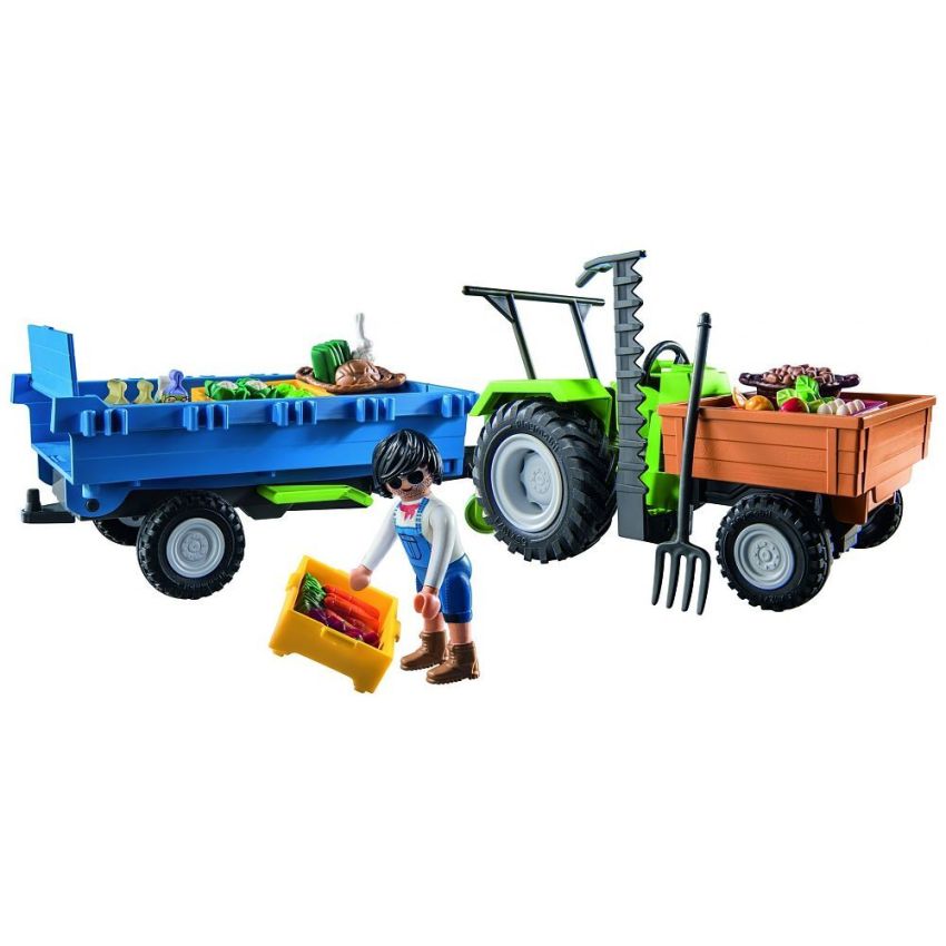 PLAYMOBIL® 71249 - Traktor mit Hänger