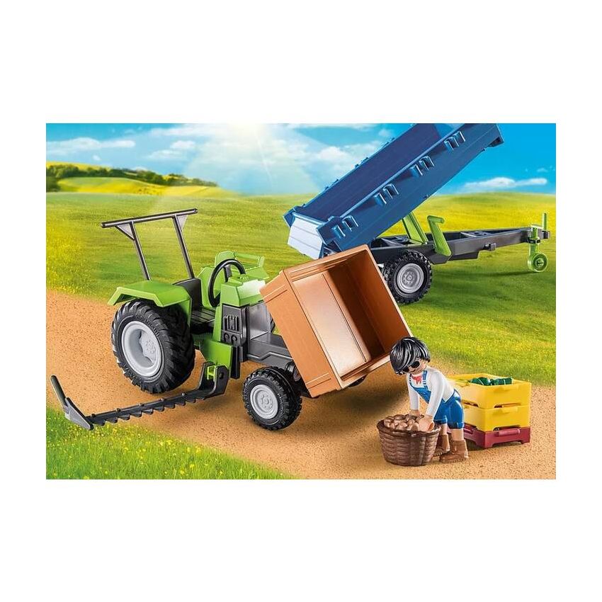 PLAYMOBIL® 71249 - Traktor mit Hänger