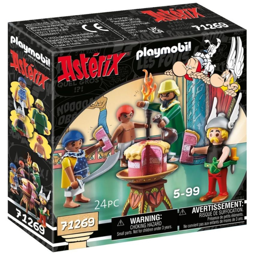 PLAYMOBIL® 71269 - Asterix: Pyradonis' vergiftete Torte