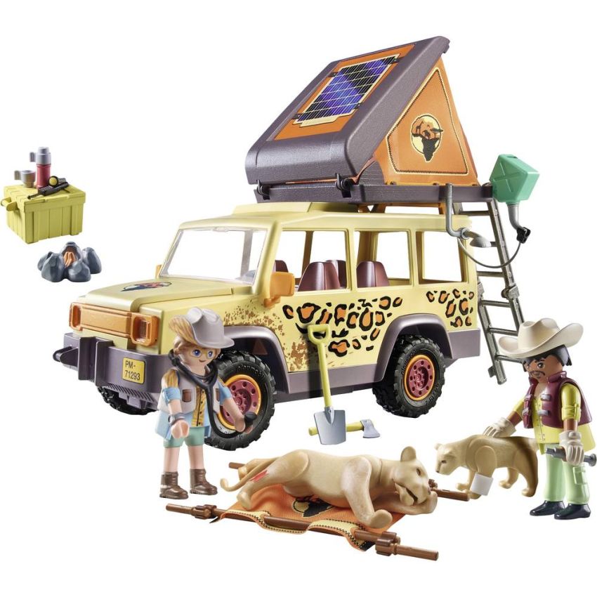 PLAYMOBIL® 71293 - Wiltopia - Mit dem Geländewagen bei den Löwen