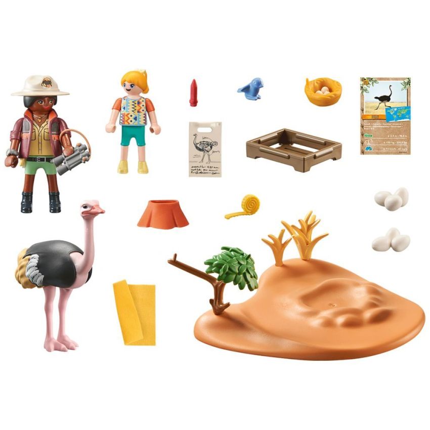 PLAYMOBIL® 71296 - Wiltopia - Zu Gast bei Papa Strauss