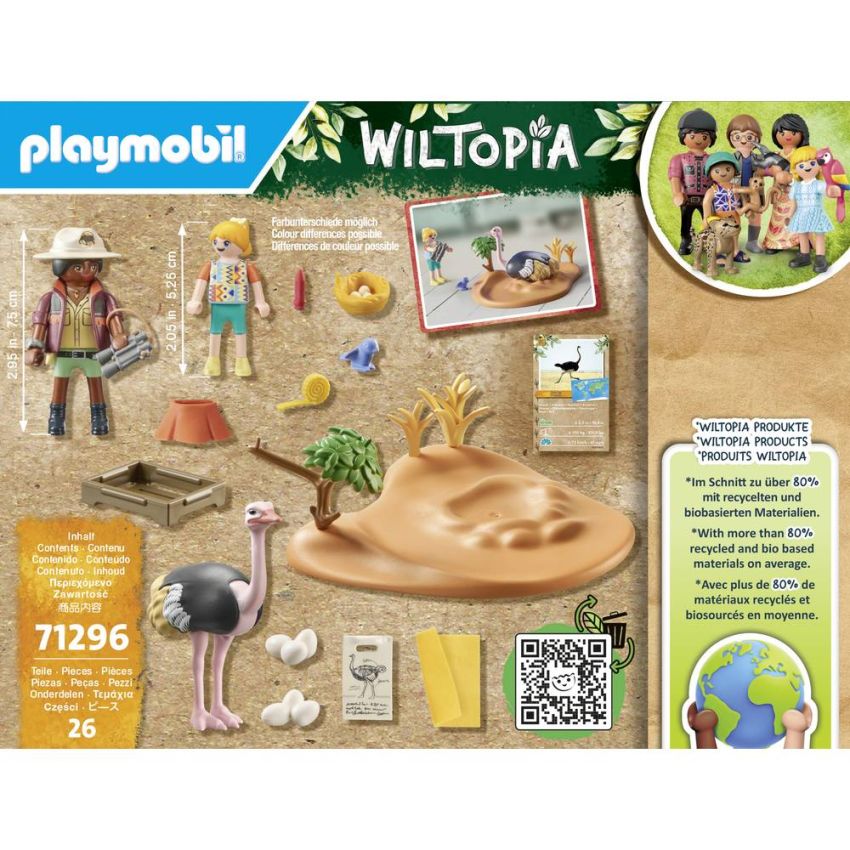 PLAYMOBIL® 71296 - Wiltopia - Zu Gast bei Papa Strauss