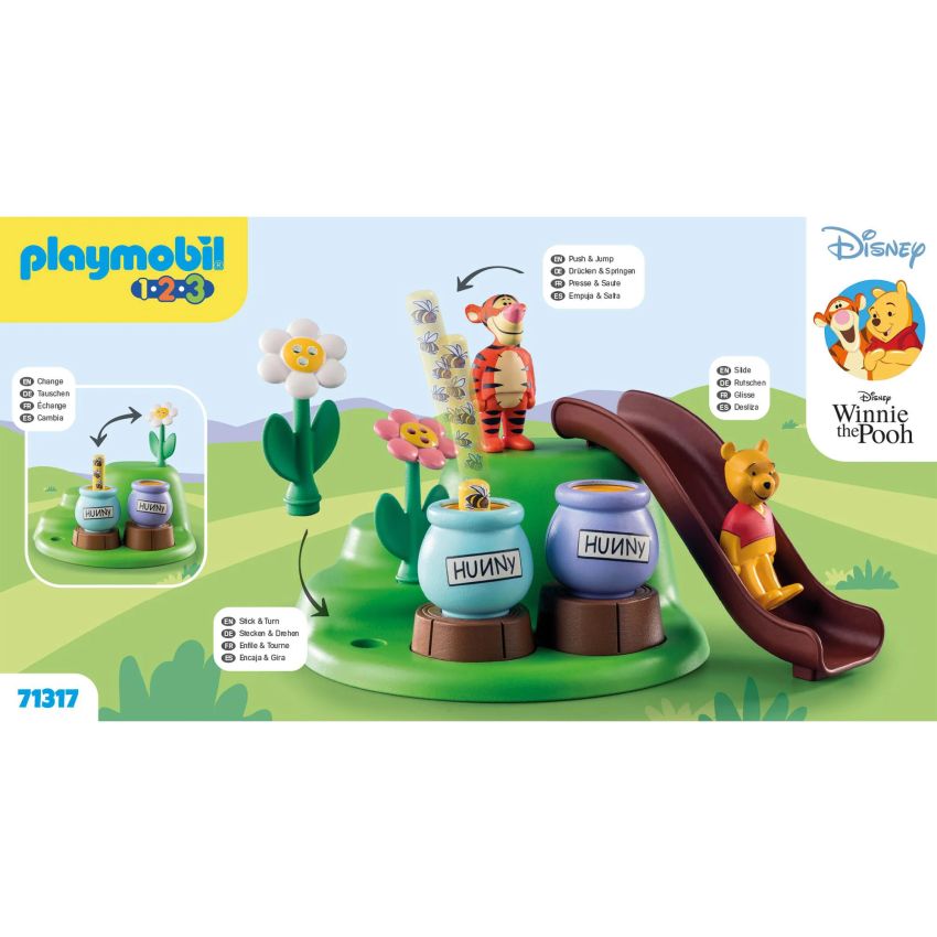 PLAYMOBIL® 71317 - 1.2.3 & Disney: Winnies & Tiggers Bienengarten