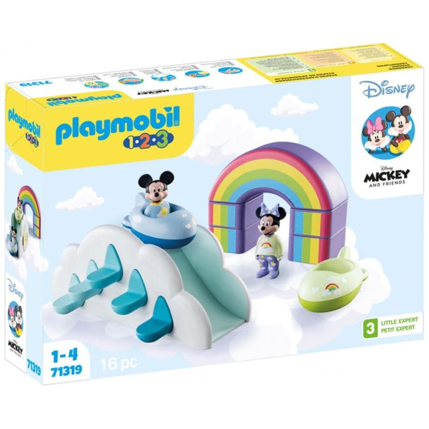 PLAYMOBIL® 71319 - 1.2.3 & Disney: Mickys & Minnies Wolkenhaus