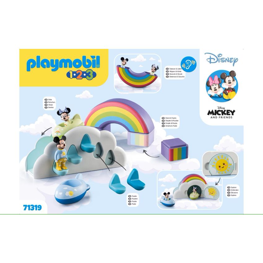 PLAYMOBIL® 71319 - 1.2.3 & Disney: Mickys & Minnies Wolkenhaus