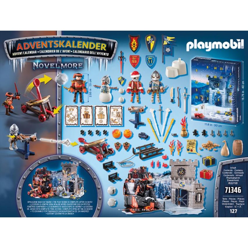 PLAYMOBIL® 71346 - Adventskalender Novelmore - Kampf im Schnee