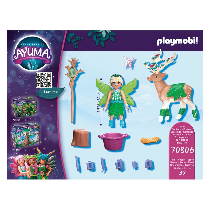 PLAYMOBIL® Ayuma 70806 - Forest Fairy mit Seelentier