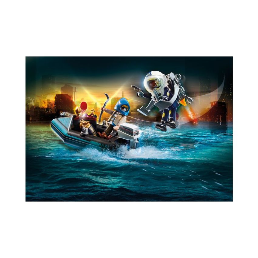 PLAYMOBIL® 70782 - Polizei-Jetpack: Festnahme des Kunsträubers