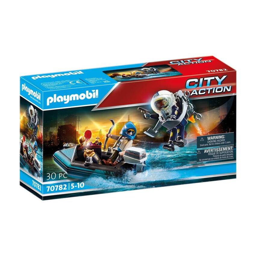 PLAYMOBIL® 70782 - Polizei-Jetpack: Festnahme des Kunsträubers