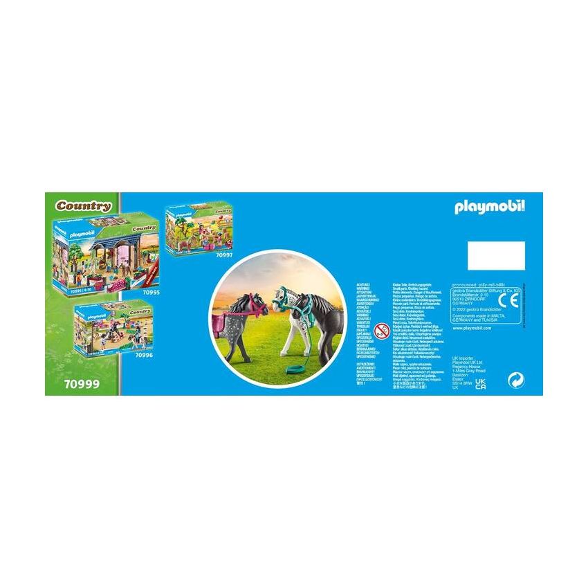 PLAYMOBIL® 70999 - 3 Pferde: Friese, Knabstrupper & Andalusier